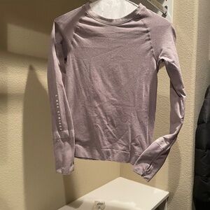 Cute purple pullover